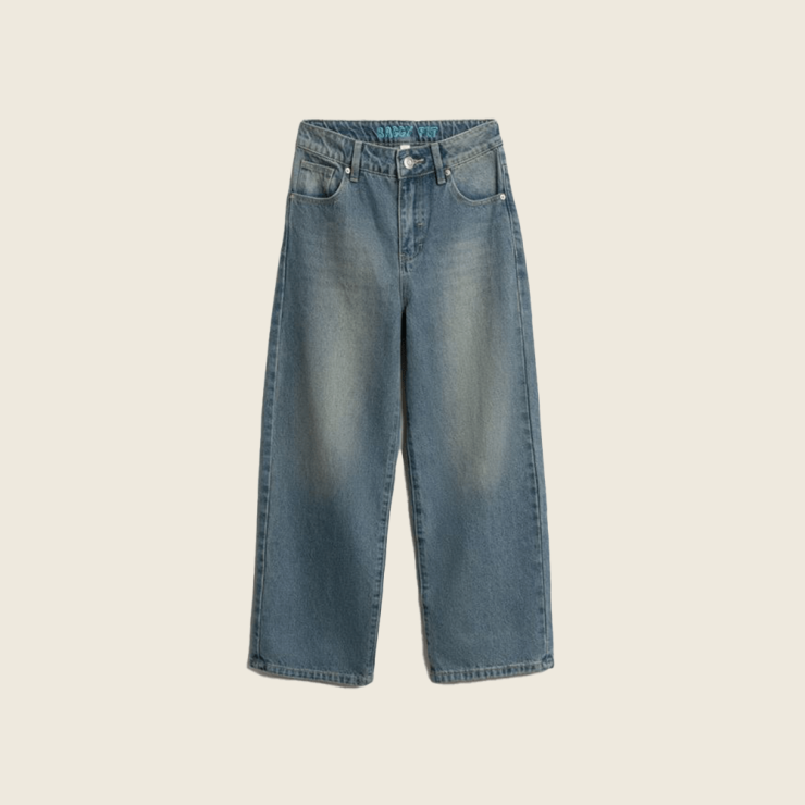 Джинсы wide leg